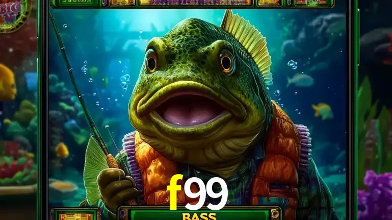 Personagem de peixe pescador do popular jogo de slot com tema de pescaria, uma das emocionantes opções de caça-níqueis para jogar e ganhar no cassino f99.